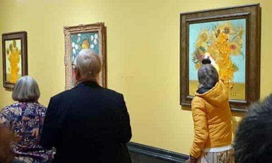 A Day at the National Gallery Van Gogh Exhibition: When Art Meets Activism - Builditfy