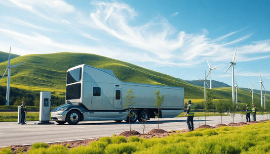 Offsetting Truck Fuel Emissions at the Source: A Sustainable Approach for the Trucking Industry