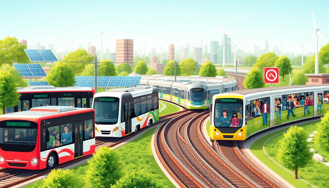 How Public Transport Can Help the Environment