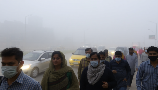 Choking on Smog: Pakistan's Worsening Air Pollution Crisis
