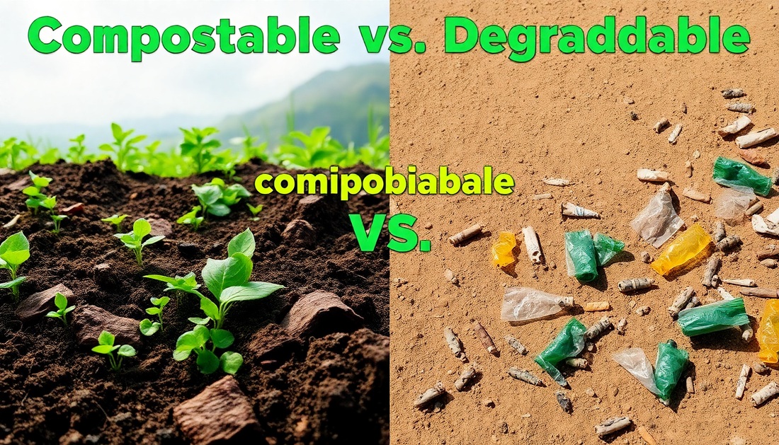 Compostable vs. Degradable: Understanding the Differences for a Greener Tomorrow