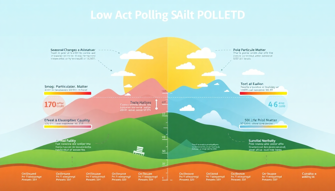 How Seasons and Degrees Impact Air Pollution