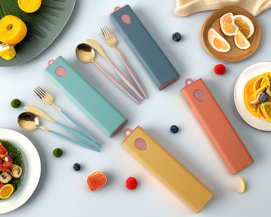 Stainless Steel Cutlery Set of 4 (No Tea Spoon)