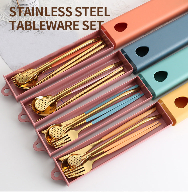 Stainless Steel Cutlery Set of 4 (No Tea Spoon)