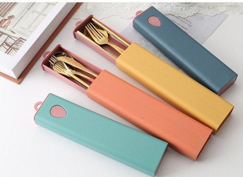 Stainless Steel Cutlery Set of 4 (No Tea Spoon) - Builditfy