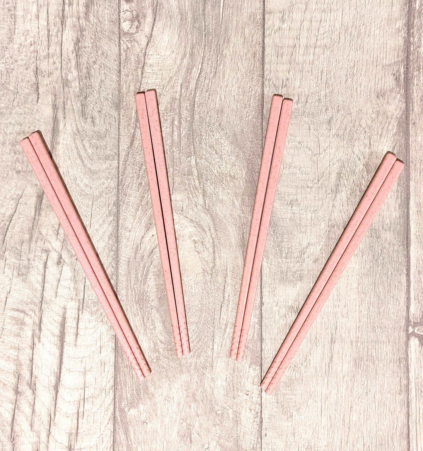 Sustainable Wheat Straw Chopsticks Set - 4 Pairs, Eco-Conscious Dining Essentials - Builditfy