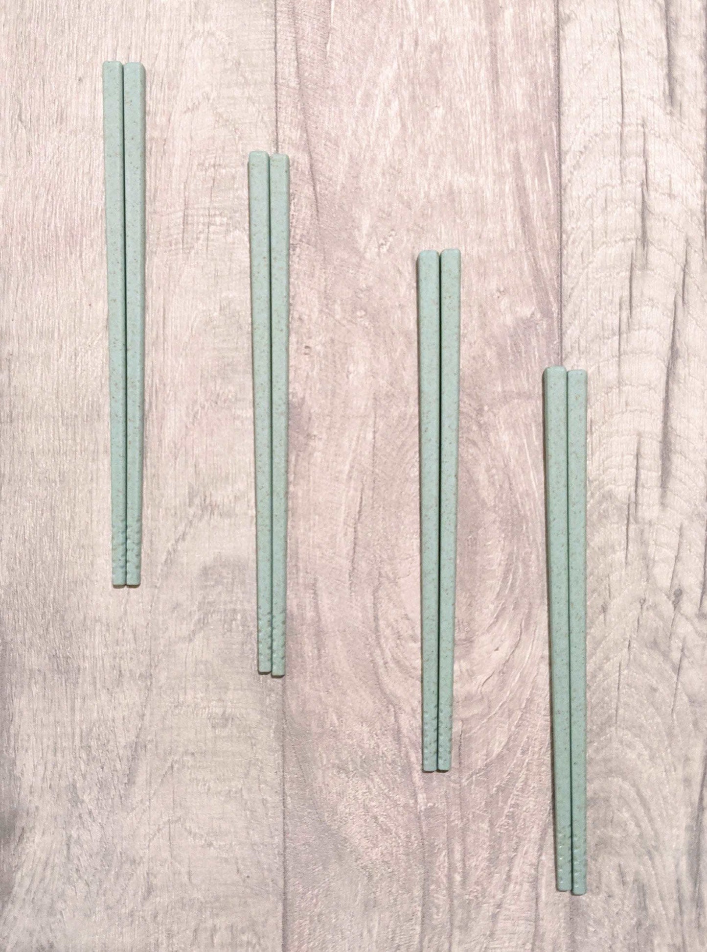 Sustainable Wheat Straw Chopsticks Set - 4 Pairs, Eco-Conscious Dining Essentials - Builditfy