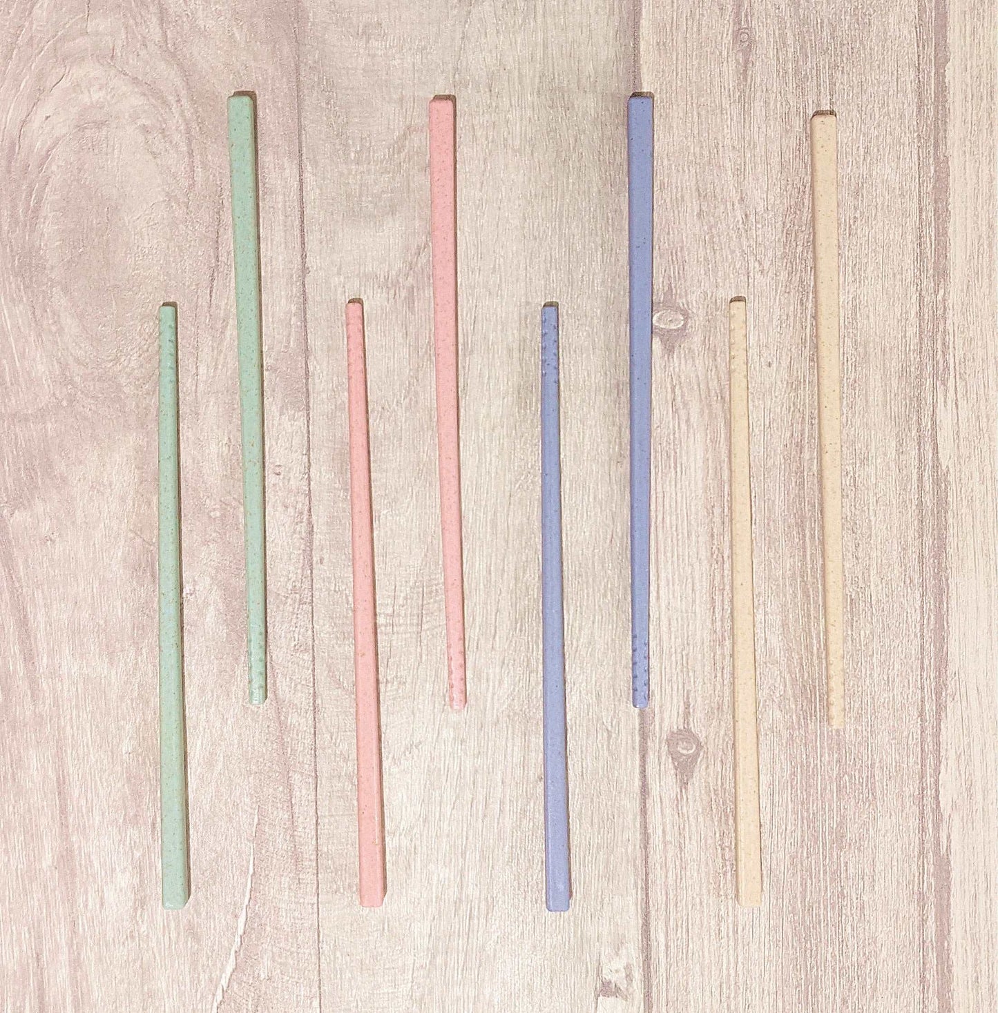 Sustainable Wheat Straw Chopsticks Set - 4 Pairs, Eco-Conscious Dining Essentials - Builditfy