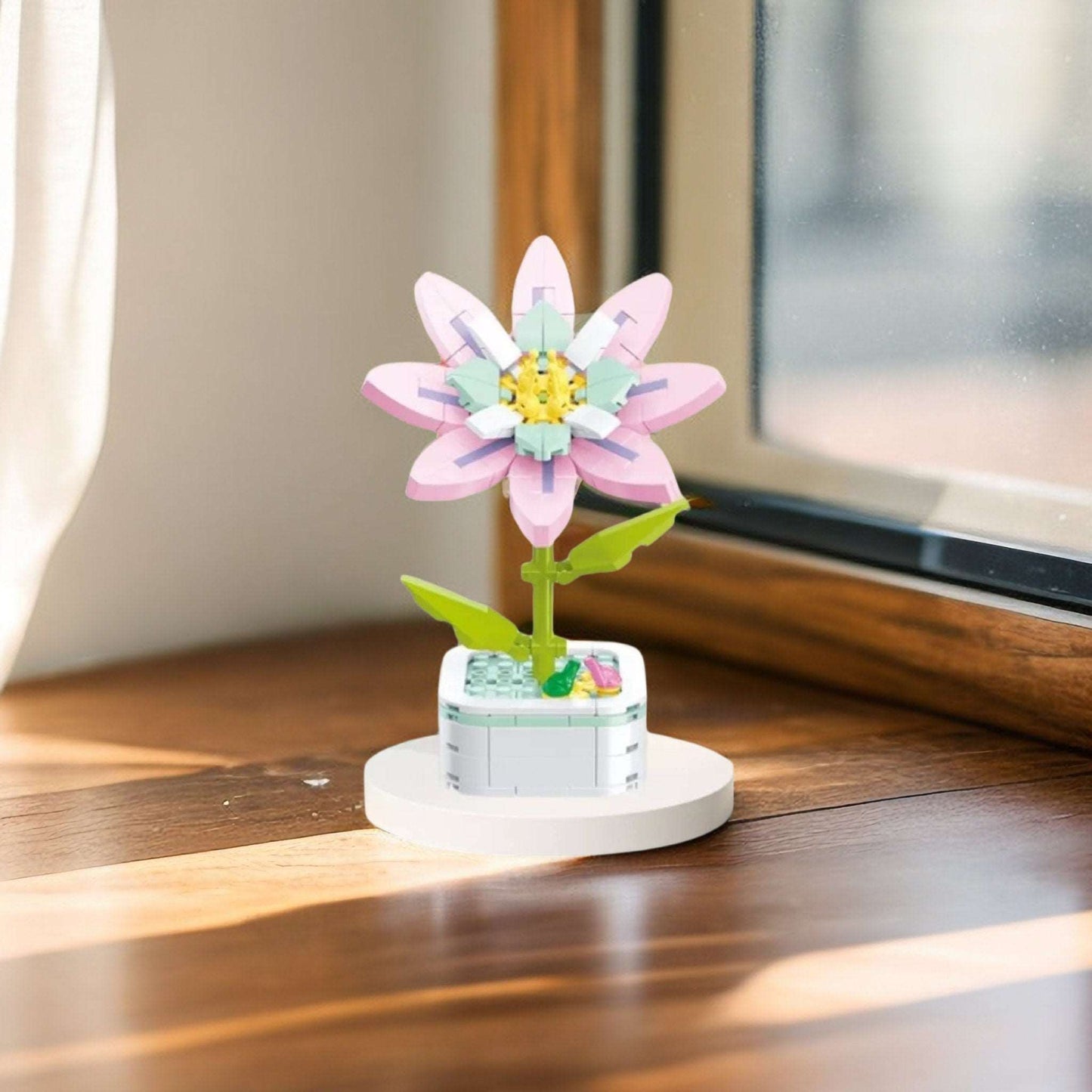 Gardenia DIY Floral Bliss: Craft Your Own Eternal Garden with Flower Building Block Kits - Builditfy