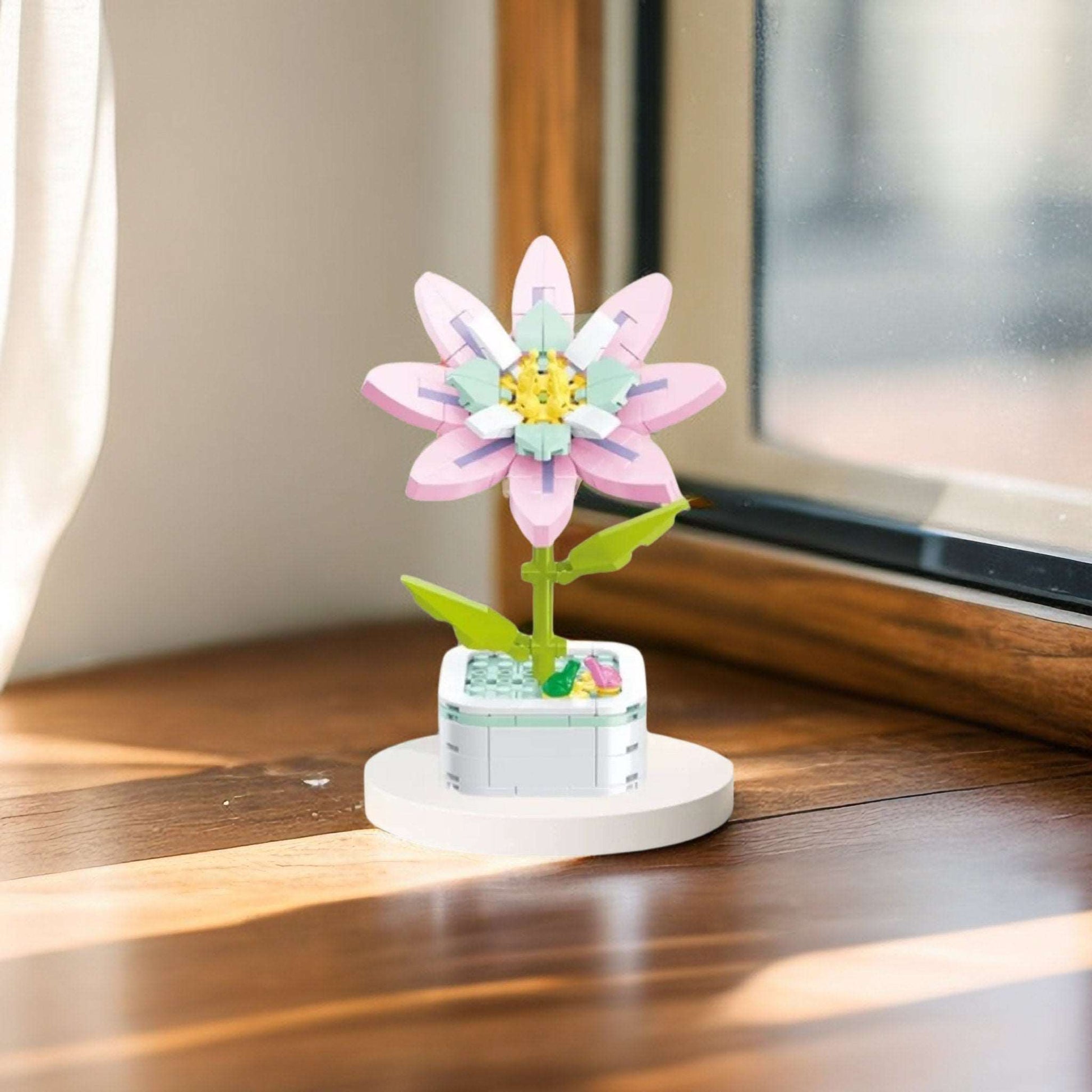 Gardenia DIY Floral Bliss: Craft Your Own Eternal Garden with Flower Building Block Kits - Builditfy