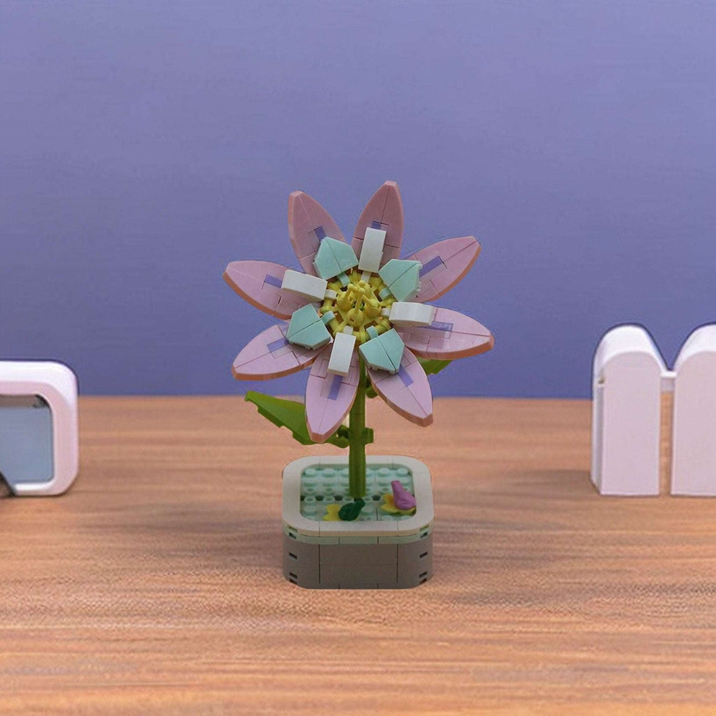 Gardenia DIY Floral Bliss: Craft Your Own Eternal Garden with Flower Building Block Kits - Builditfy