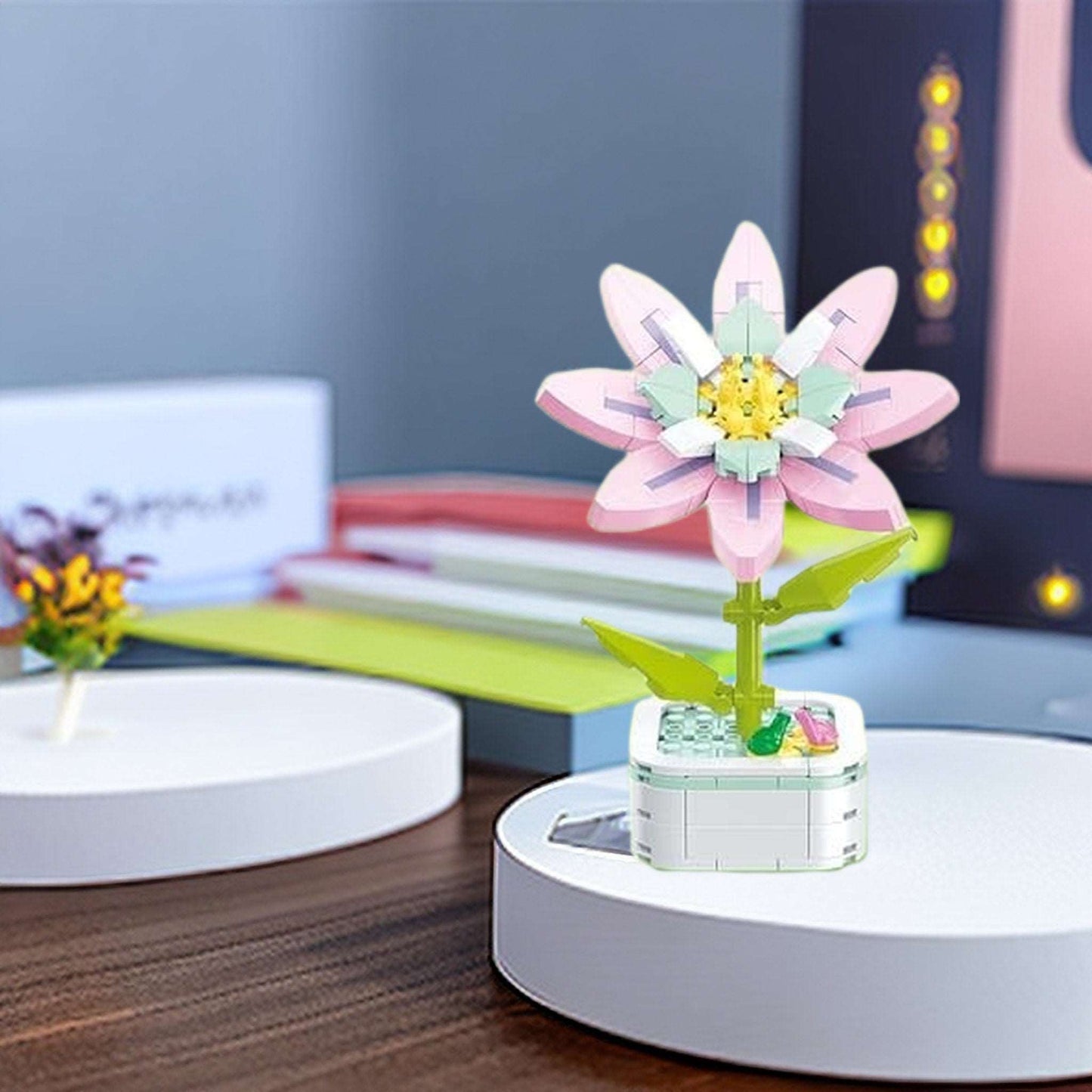 Gardenia DIY Floral Bliss: Craft Your Own Eternal Garden with Flower Building Block Kits - Builditfy