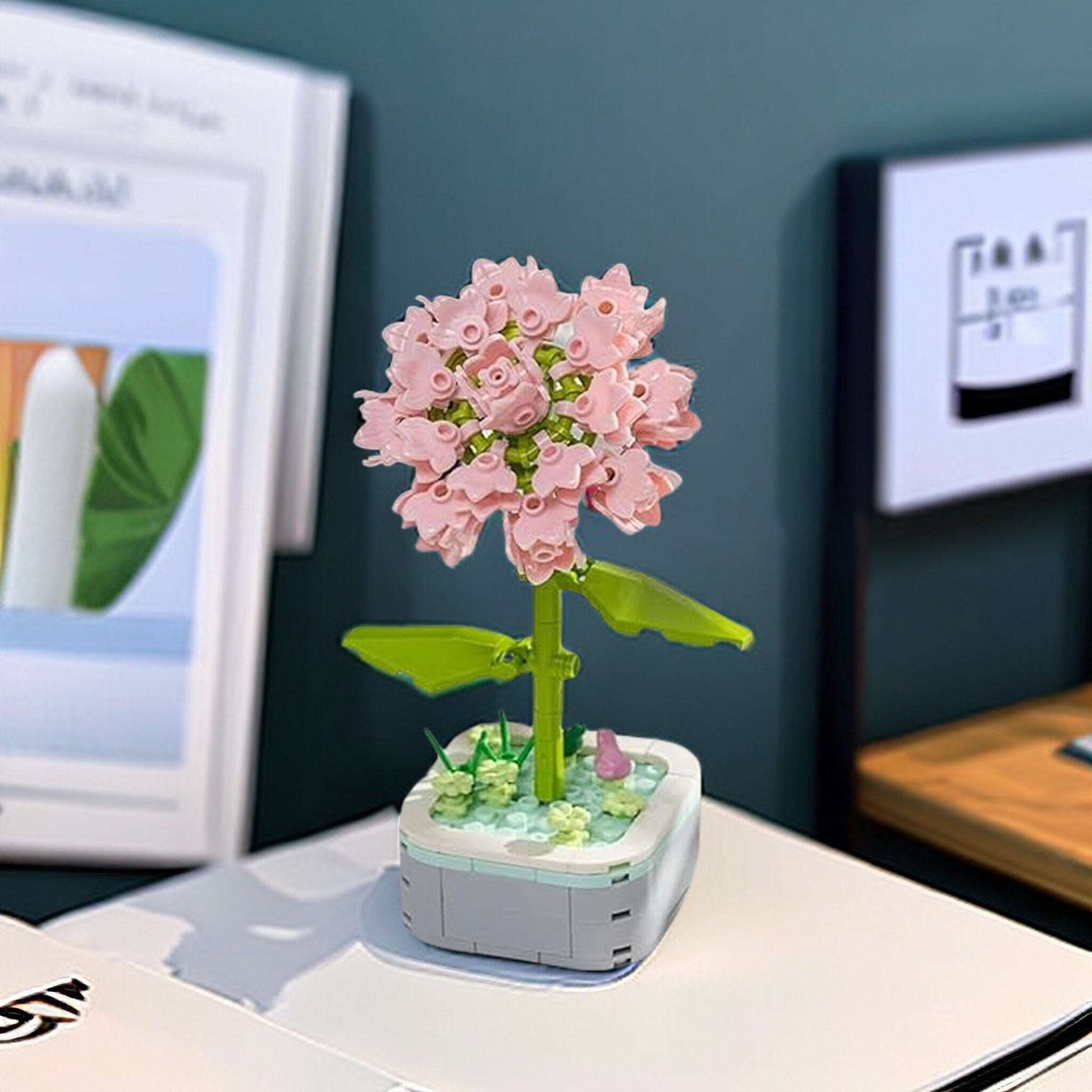 DIY Flower Building Blocks: Carnation Bricks (Mother's Day Gift) - Builditfy