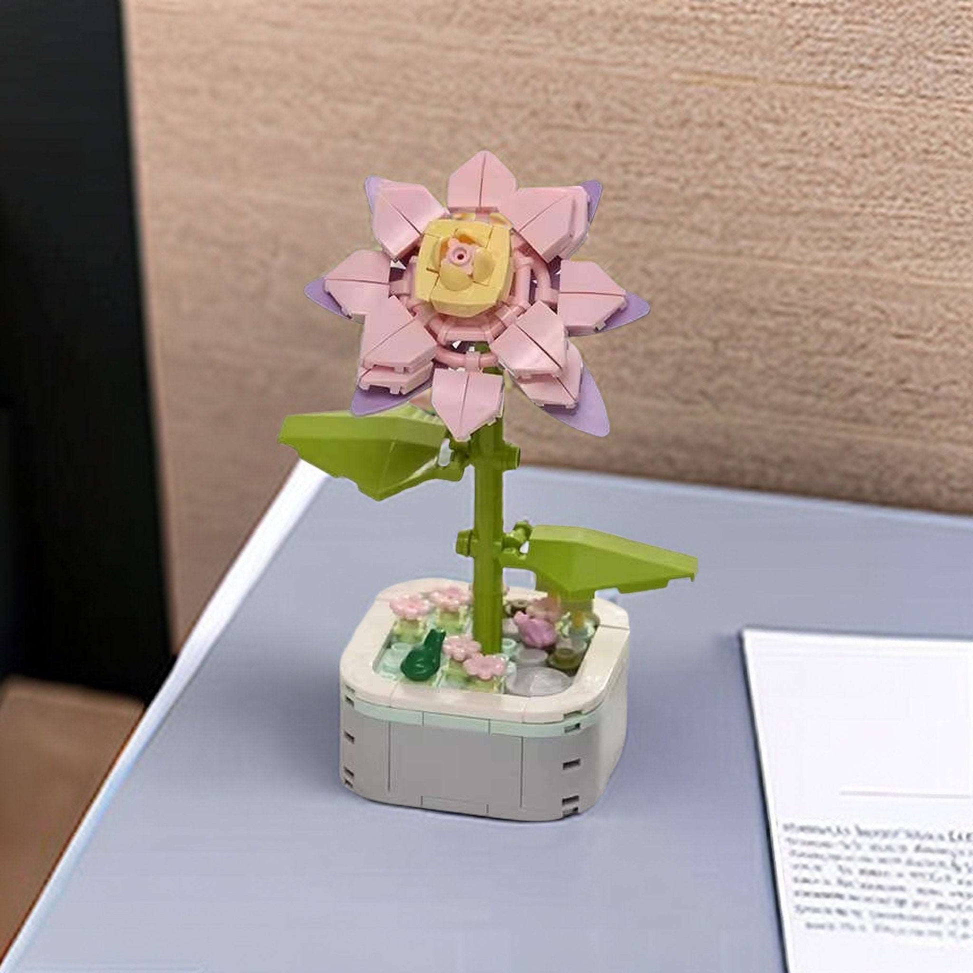 GIFT SET - Epiphyllum Cactus DIY Floral Bliss: Craft Your Own Eternal Garden with Flower Building Block Kits - Builditfy