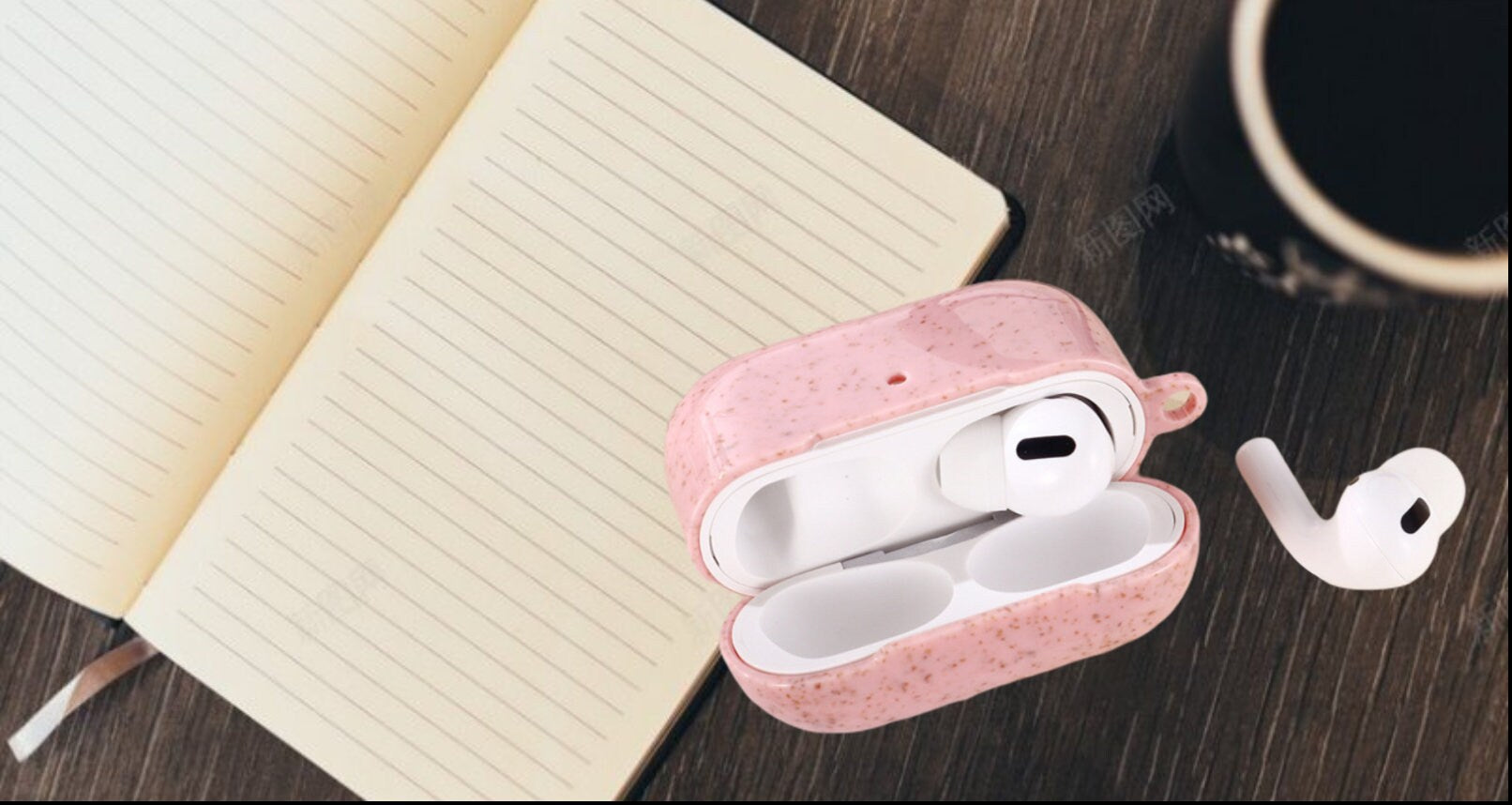 Eco-Friendly Wheat Straw AirPods Case Cover - Stylish Protection for Apple AirPods 1, 2, and Pro (1st Gen) - Builditfy