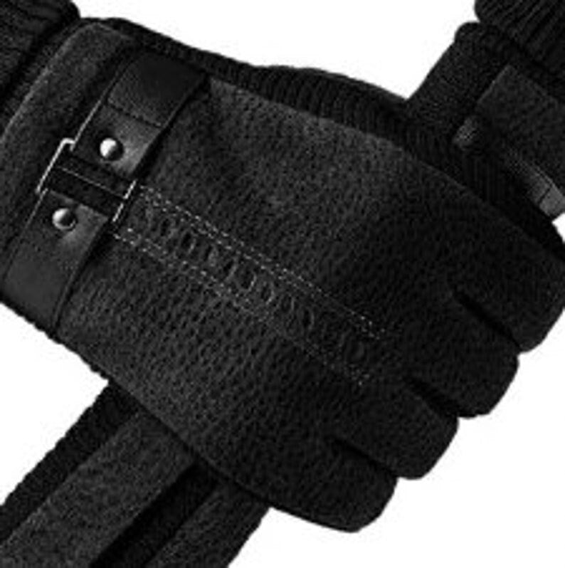 Premium Men's Winter Leather Gloves - Touchscreen Enabled for Outdoor Activities and Smartphone Use - Builditfy