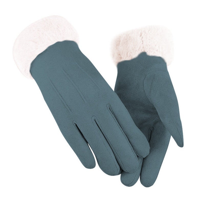 Winter Elegance: Touchscreen Cotton Gloves for Women - Stylish, Warm, and Eco-Friendly - Builditfy