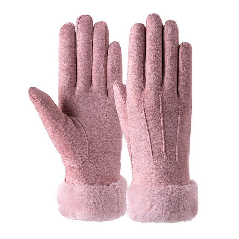 Winter Elegance: Touchscreen Cotton Gloves for Women - Stylish, Warm, and Eco-Friendly - Builditfy