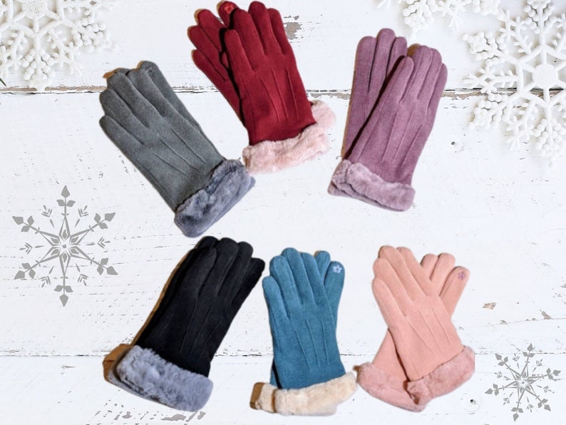 Winter Elegance: Touchscreen Cotton Gloves for Women - Stylish, Warm, and Eco-Friendly - Builditfy