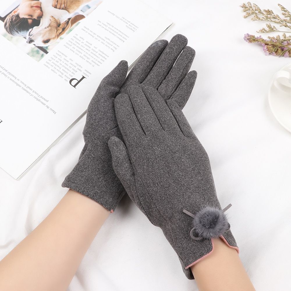 Touchscreen Gloves for Women - Thin Cotton Gloves for Smartphone Use - Builditfy