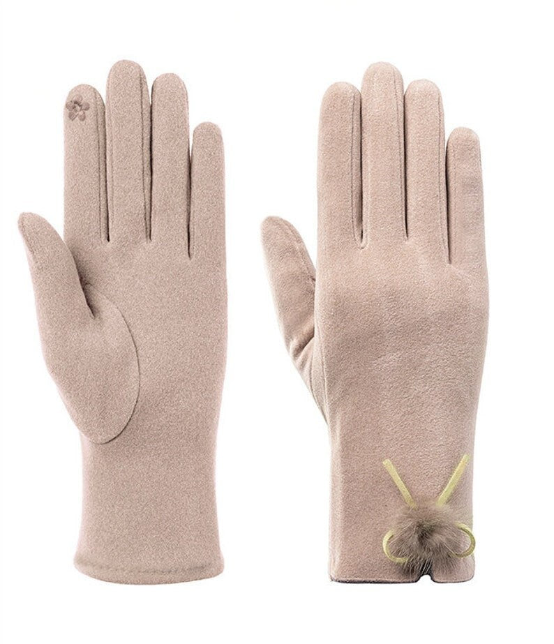 Touchscreen Gloves for Women - Thin Cotton Gloves for Smartphone Use - Builditfy