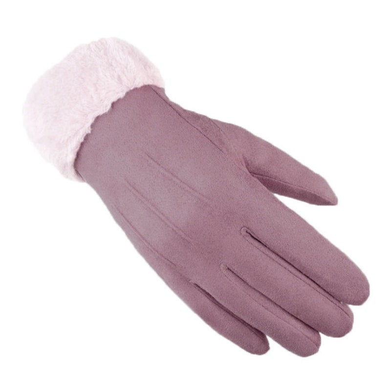 Winter Elegance: Touchscreen Cotton Gloves for Women - Stylish, Warm, and Eco-Friendly - Builditfy