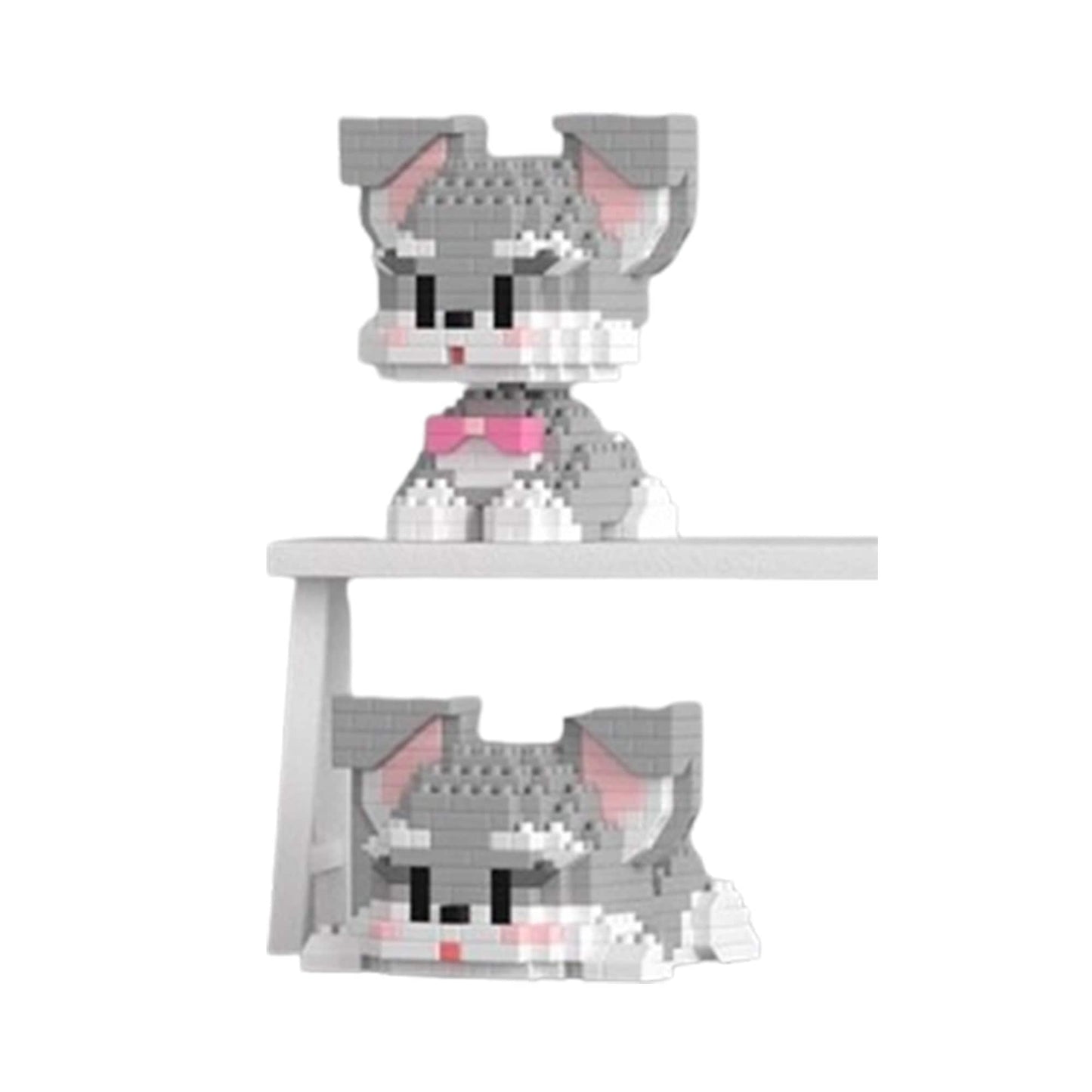 DIY Adorable Interchangeable Pose Dog Nano Blocks Building Kit - Collectable Canine Figurines with Dual Assembly Options - Builditfy