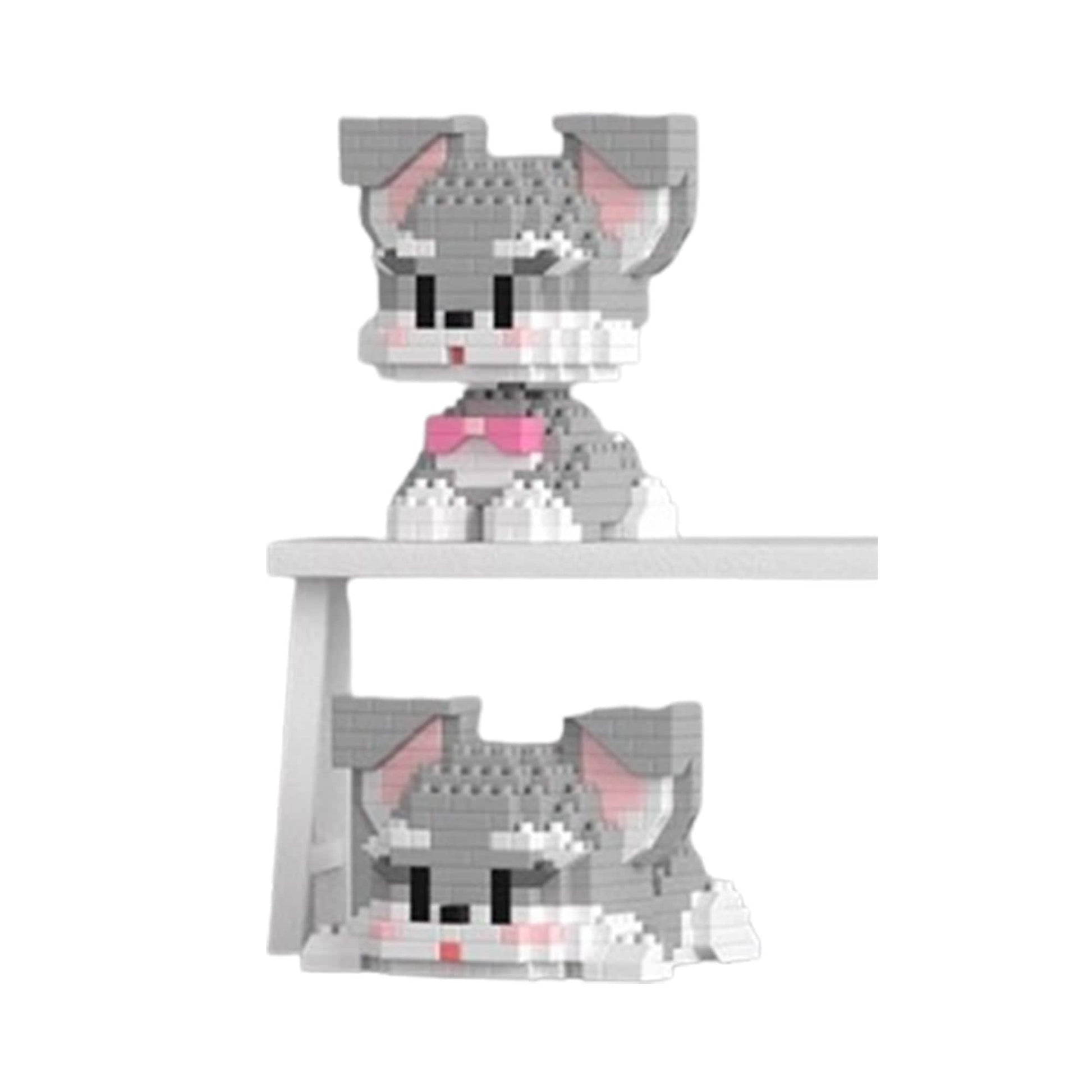 DIY Adorable Interchangeable Pose Dog Nano Blocks Building Kit - Collectable Canine Figurines with Dual Assembly Options - Builditfy