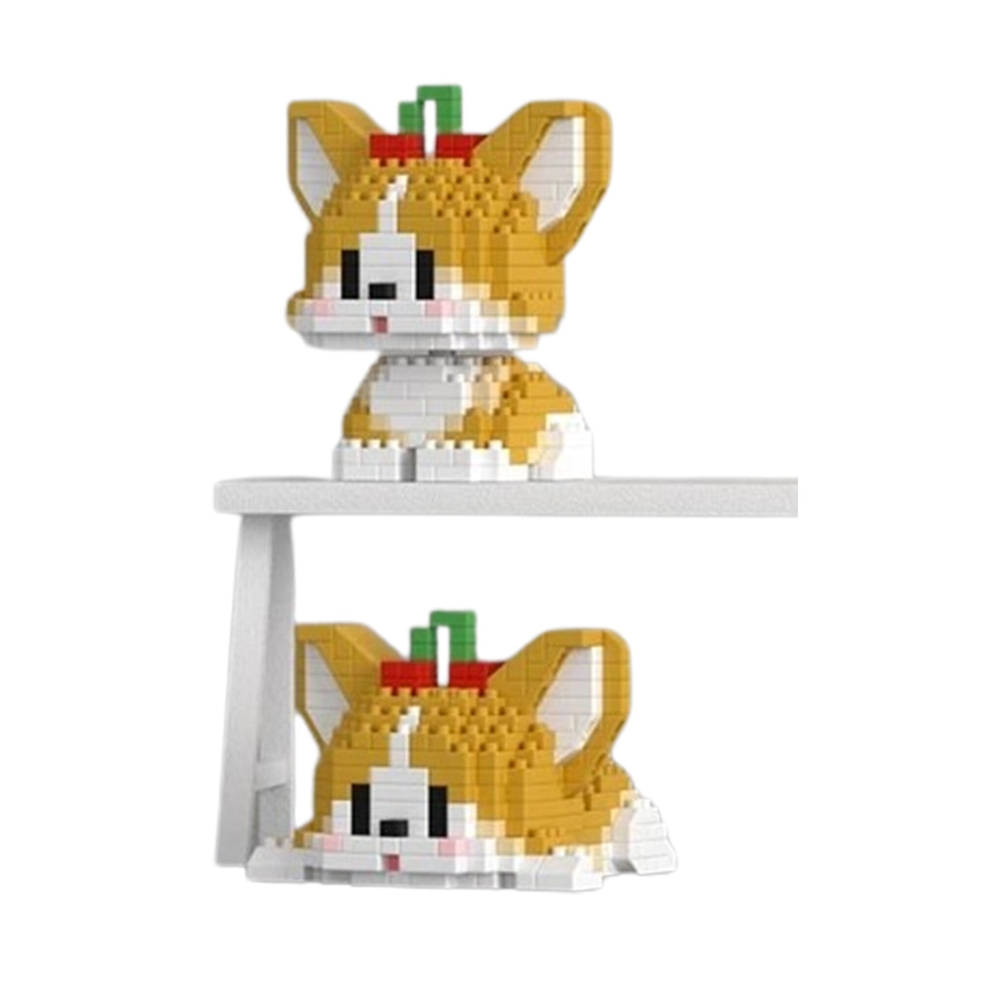 DIY Adorable Interchangeable Pose Dog Nano Blocks Building Kit - Collectable Canine Figurines with Dual Assembly Options - Builditfy