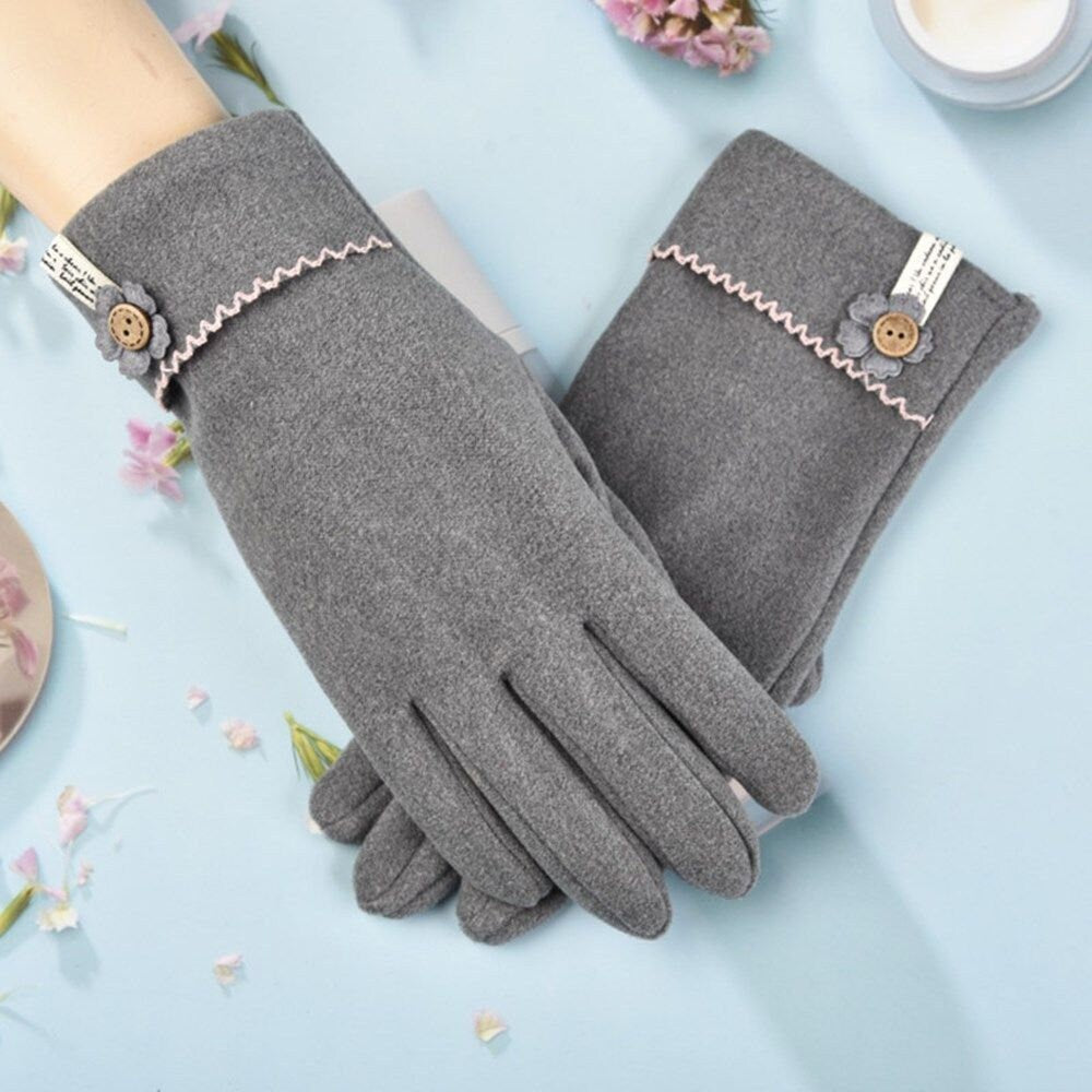Touchscreen Cotton Gloves for Women - Stay Warm and Connected in Style - Builditfy