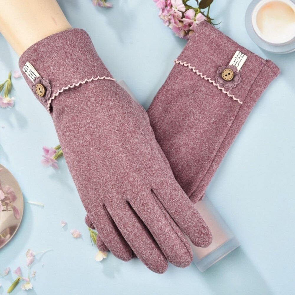 Touchscreen Cotton Gloves for Women - Stay Warm and Connected in Style - Builditfy