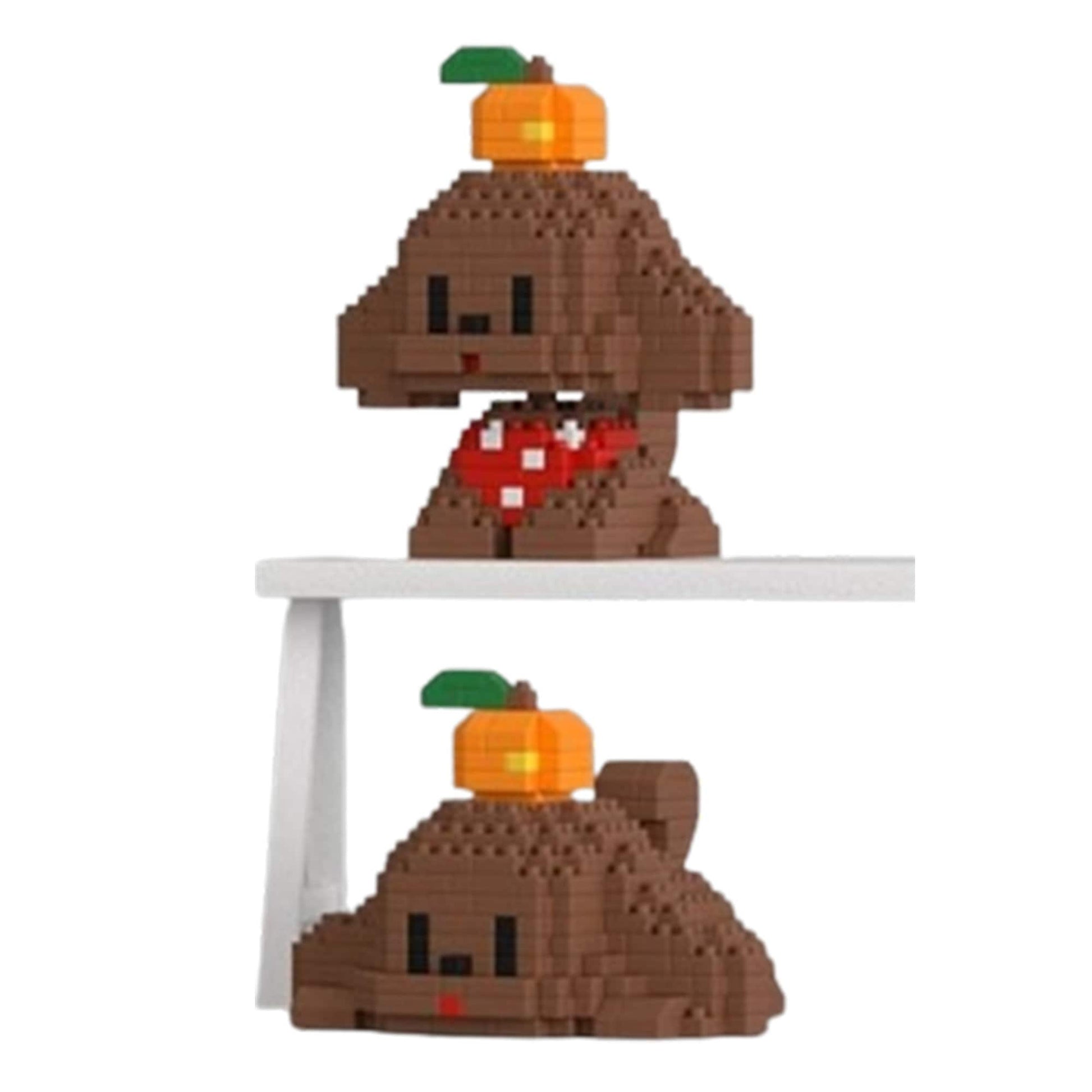 DIY Adorable Interchangeable Pose Dog Nano Blocks Building Kit - Collectable Canine Figurines with Dual Assembly Options - Builditfy