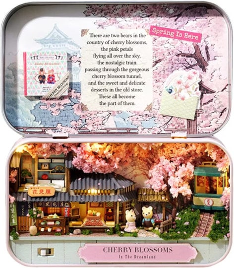 DIY Handmade Miniature Dollhouse Kit - Create Your Own Magical World with Box Theatre Gift (Non-Finished Product) - Builditfy