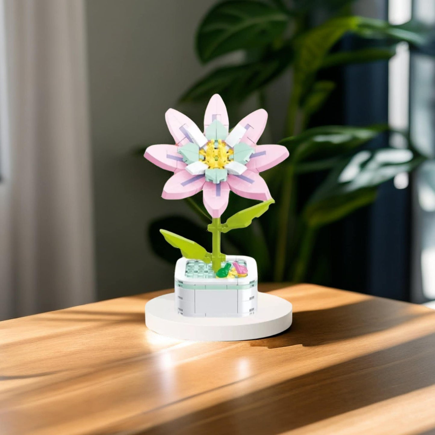 GIFT SET - Gardenia DIY Floral Bliss: Craft Your Own Eternal Garden with Flower Building Block Kits - Builditfy