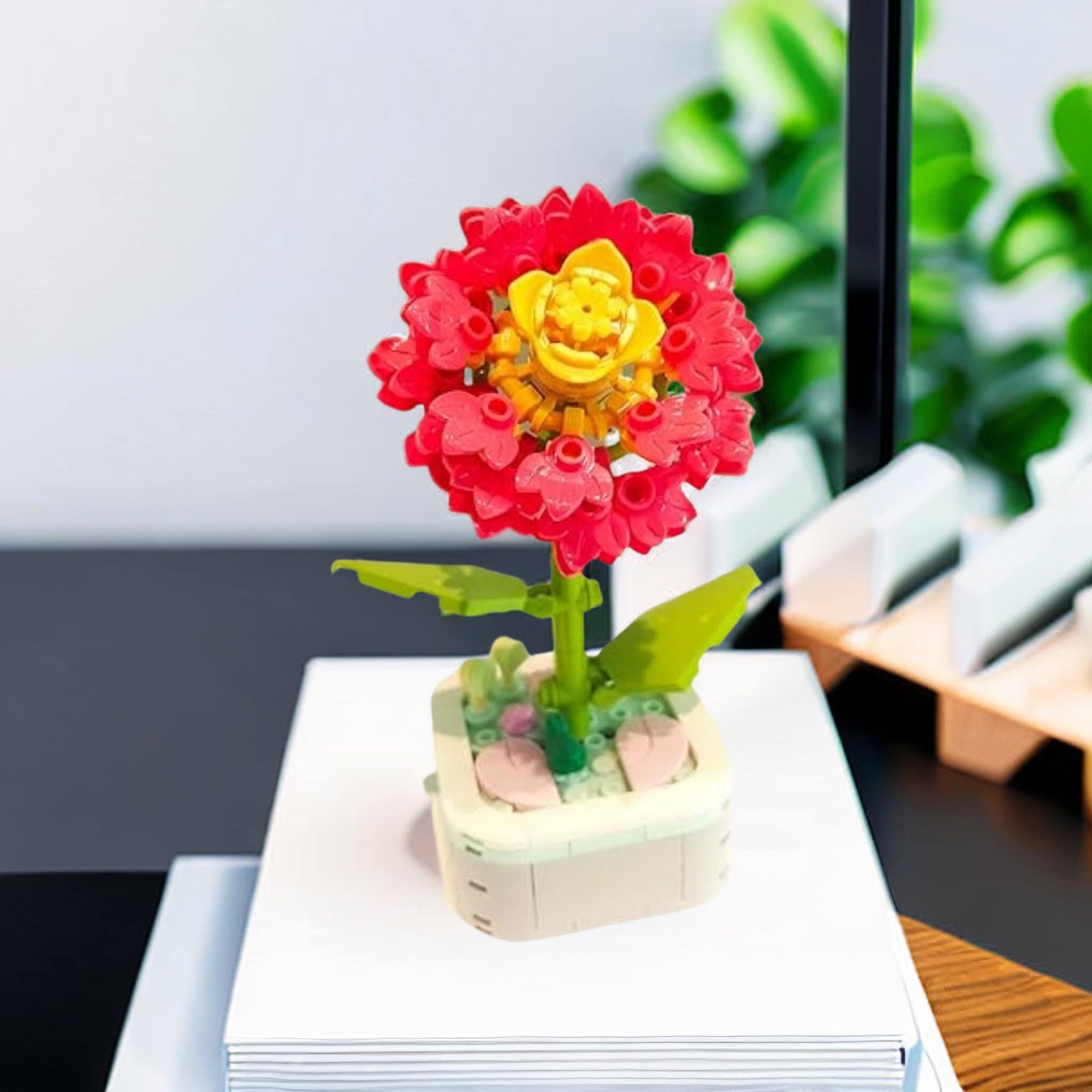 Agapanthus DIY Floral Bliss: Craft Your Own Eternal Garden with Flower Building Block Kits - Builditfy