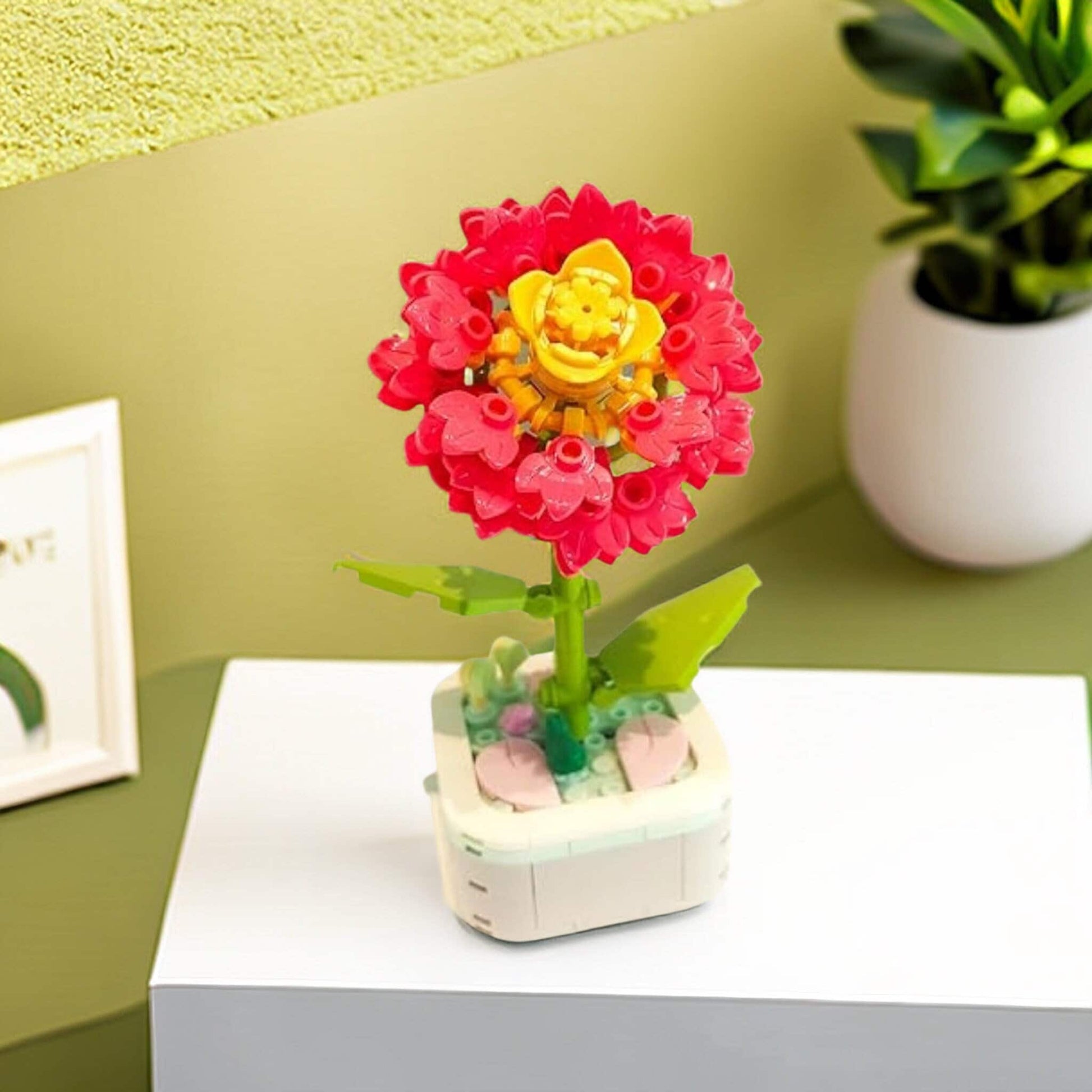 GIFT SET - Agapanthus DIY Floral Bliss: Craft Your Own Eternal Garden with Flower Building Block Kits - Builditfy