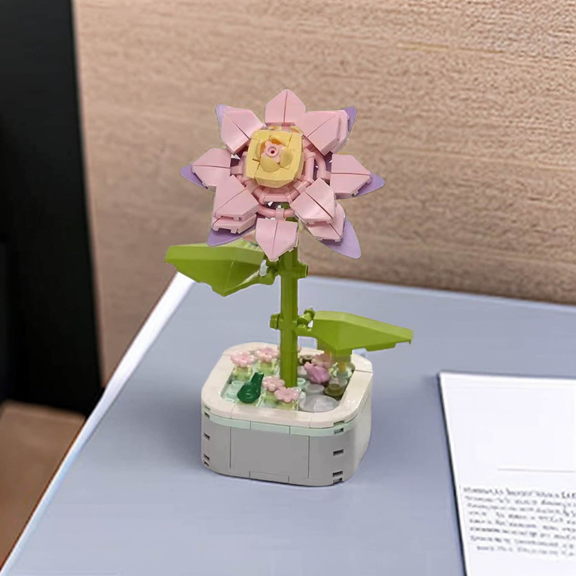 Epiphyllum Cactus DIY Floral Bliss: Craft Your Own Eternal Garden with Flower Building Block Kits - Builditfy